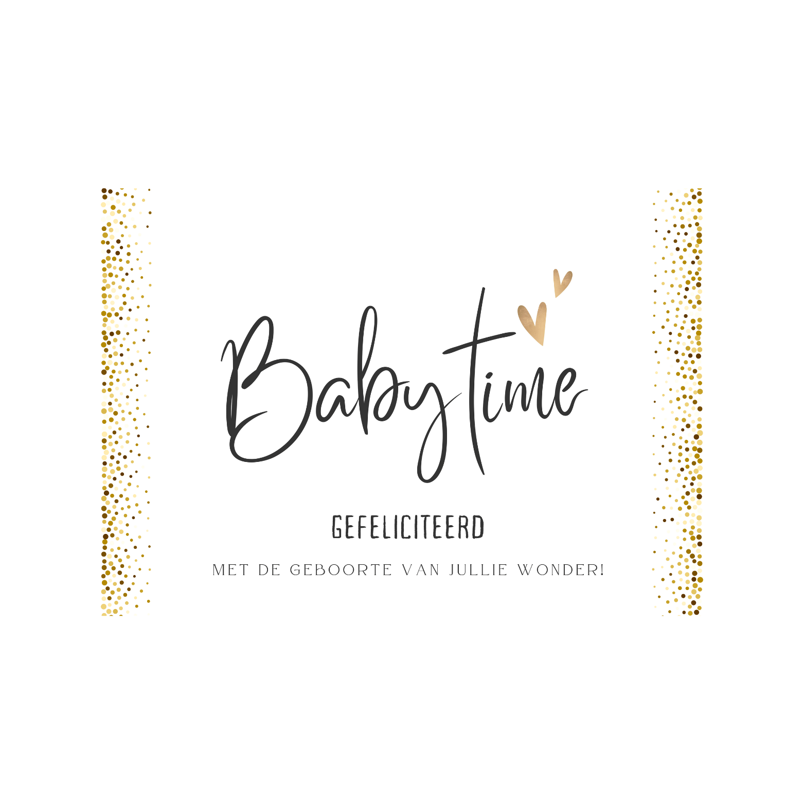 Lief & Persoonlijk | Kaartje - Babytime!