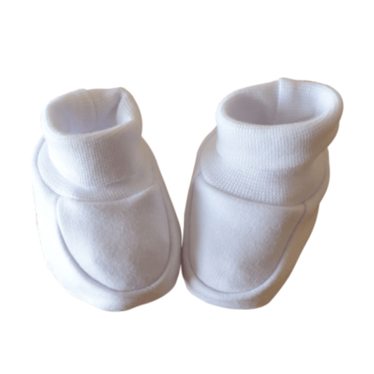 Liefpersoonlijk.nl | Newborn Slofjes | White