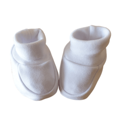 Liefpersoonlijk.nl | Newborn Slofjes | White