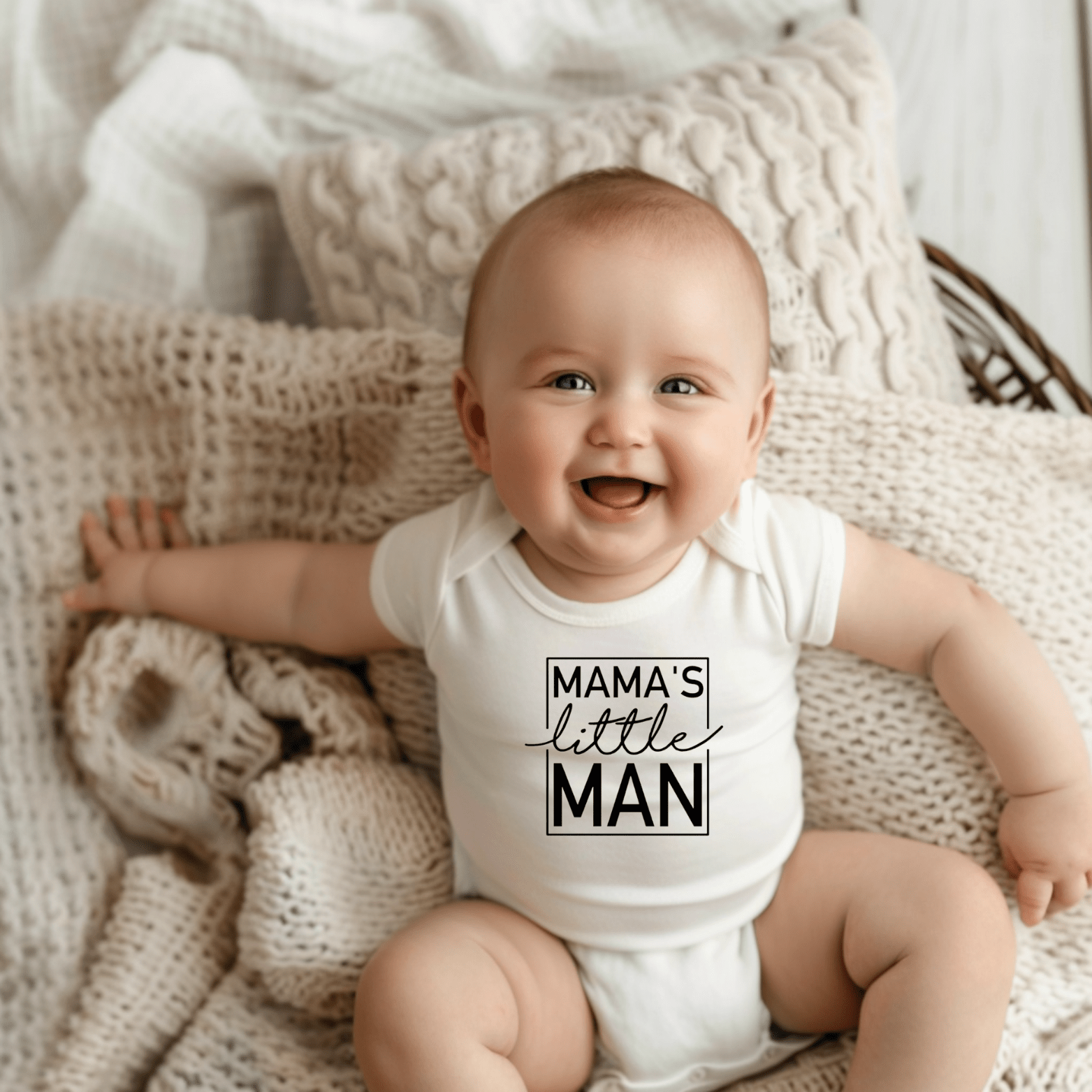 Liefpersoonlijk.nl | Romper | Mama's Little Man