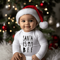 Liefpersoonlijk.nl | Romper | Santa is my BFF